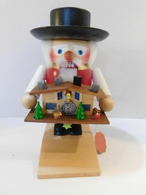 Steinbach Nutcracker Troll Black Forester Cuckoo Clock Maker