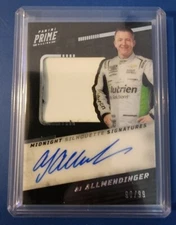 2023 Panini Prime Racing Signatures-Numbers-Shadowbox-Swatches-10/25 /49 /50 /99
