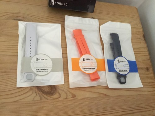 KORE 2.0 Fitness Tracker Smart Watch Touch Screen NEW Kore Health SEALED + Strap - Zdjęcie 2 z 5