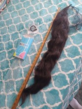 New Behotress Wrap-Around Ponytail 2 Black synthetic Body Wave Very Long 32"