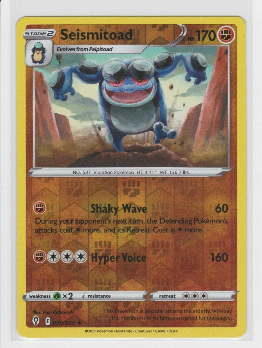 pokemon seismitoad card Pokemon Holographic Pack - 10 Assorted Cards main image 0