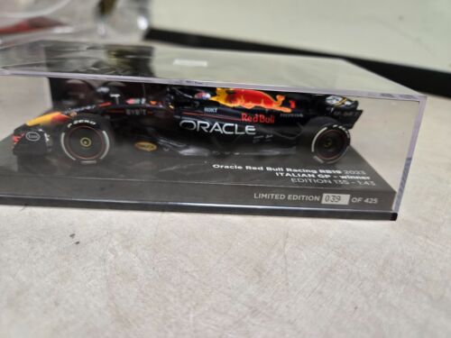 Verstappen 1:43 RB19 GP Monza 2023 Winner Donkerblauw Italian Limited Edition - Picture 2 of 8