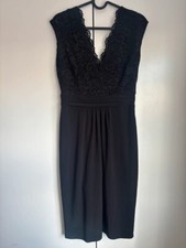 women’s black lace pearce