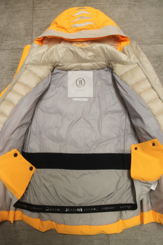 Bogner Women's Ski Jacket DREW - D Yellow Beige Size 36 S New - Picture 6 of 8