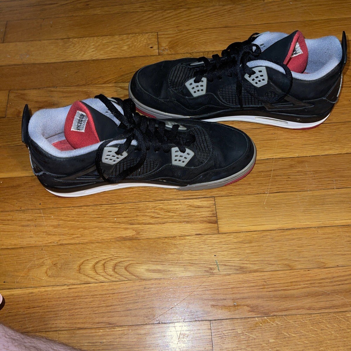 Size 14 - Jordan 4 Retro bred release 2012 886737494059| eBay