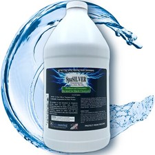 SpaSILVER™ Water Booster Diatomic AgNP Spa/Hot Tub Water Treatment: 1 Gallon