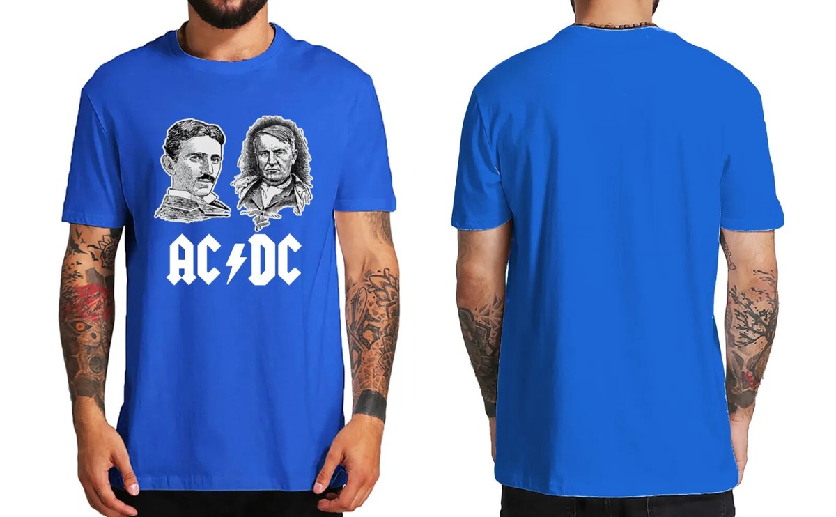 Nikola Tesla Ac Dc Shirt