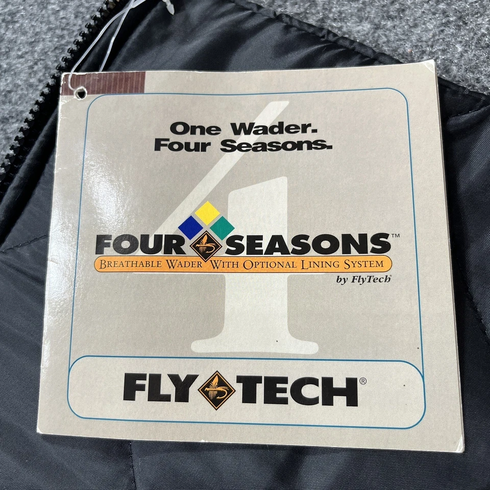 Fly Tech болотные сапоги вкладыш F482 мужской L молнии в четыре сезона зимняя рыбалка изолированный - Изображение 2 из 4