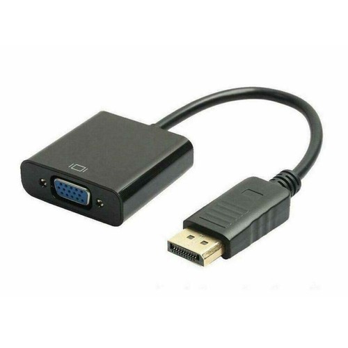 to VGA Connection Cable Male Female Adapter Video Converter with USB