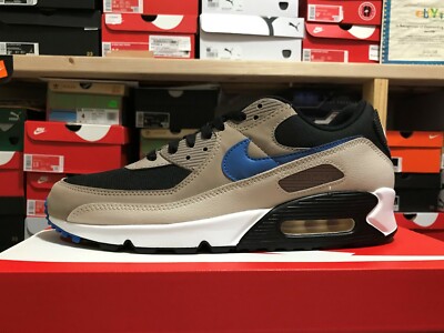 Nike Air Max 90 \'Malt Blue Slate\' DC9388-001 Nike AIR MAX 90 Blue Slate Black Taupe DC9388 001 Men  main image 4
