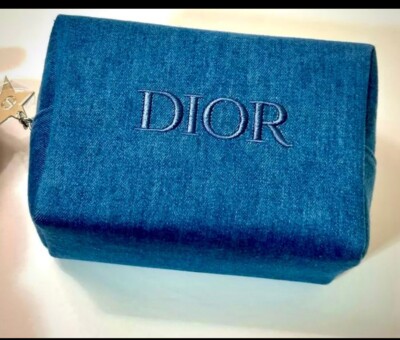 DIOR beauty denim cosmetic pouch bag Limited Edition 2024 | eBay