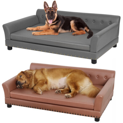 leder hundebett Hundebett aus hochwertigen Kunstleder