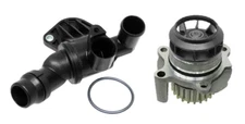 Water Pump w/ Coolant Thermostat for GRAF/MAHLE BEHR VW Eos GTI Jetta Passat