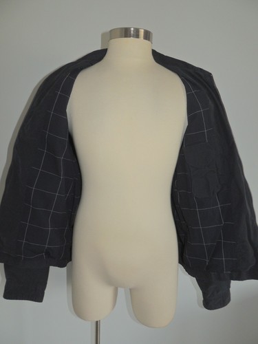 CHAQUETA CON CREMALLERA NAUTICA AZUL MEZCLA ALGODÓN TALLA LGE - Imagen 4 de 7