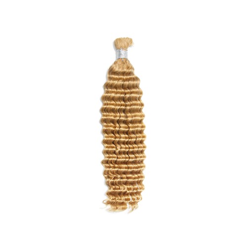 Deep Wave Human Hair Bulk for Braiding Boho Braids Human Braiding Hair Extension - Picture 15 of 21