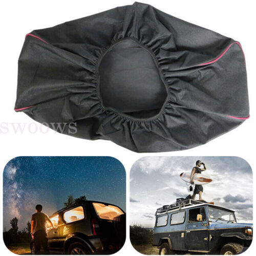 Winch Cover Waterproof Dust Capstan Cover 600D for 8000-17500 lbs Trailer SUV - Picture 8 of 16