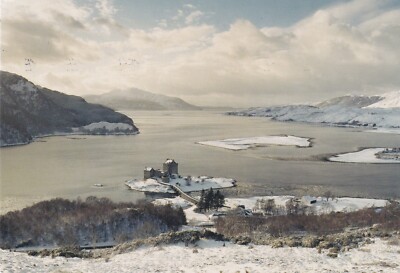 EILEAN DONAN CASTLE ~ LOCH ALSH ~ WEST HIGHLANDS ~ GEBRAUCHT ~ POST DATIERT 2007