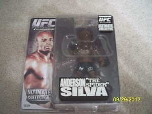 BRAND NEW! COLLECTOR'S ANDERSON "THE SPIDER" SILVA UFC ACTION FIGURE!