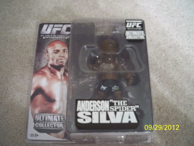 BRAND NEW! COLLECTOR'S ANDERSON "THE SPIDER" SILVA UFC ACTION FIGURE!