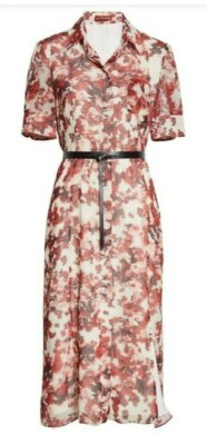 NWD, Altuzarra Kieran Printed Dress in Goji Ikat - Size FR 36 US 4  #D4946