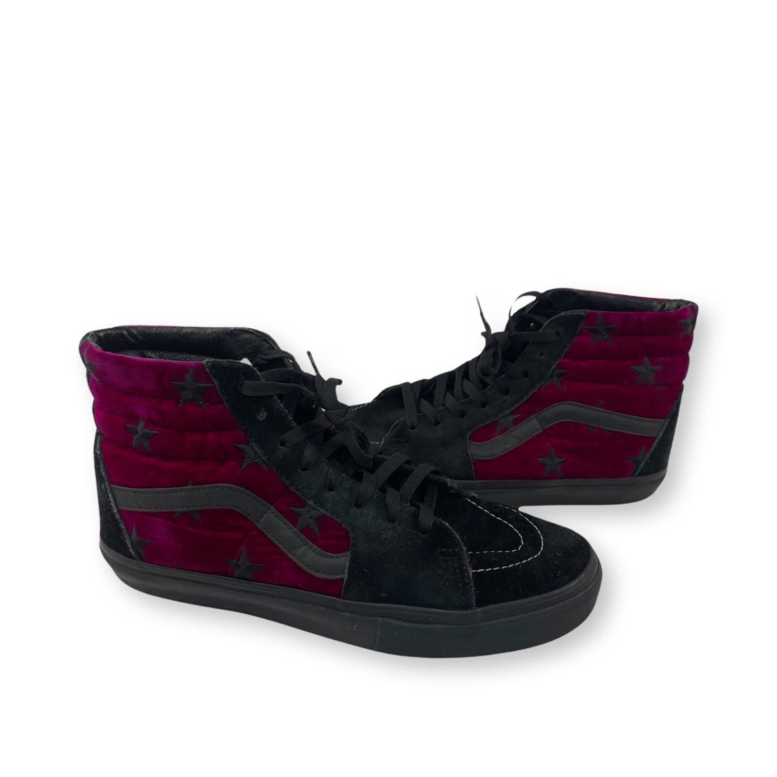 Supreme x Vans Sk8 Hi « velours rose »