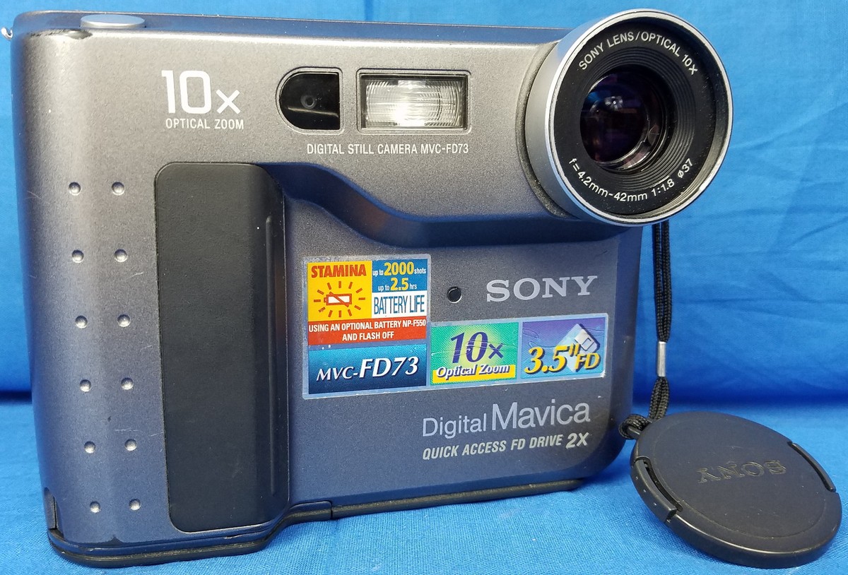 Sony Mavica MVC-FD73 .4 MP Floppy Disk Digital Still Camera