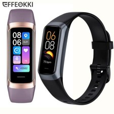 2023 Smart Watch Men Women Smart Bracelet Wristband 1.1 Inch Amoled Heart Rate W