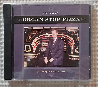 LEW WILLIAMS Organ Stop Pizza Private Press 2007 Mint Sealed Theater Organ CD