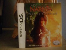 NARNIA Prince CASPIAN Nintendo DS Game Original Instruction Booklet Manual ONLY