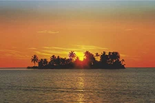 POSTER Sunny Island 24x36