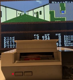 The Bard's Tale (Nintendo NES, 1991) Authentic w/ Sleeve - Tested - NICE LABELS!