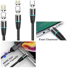 Magnetisches Ladekabel 3er Set 1m 1.5m 2m USB...