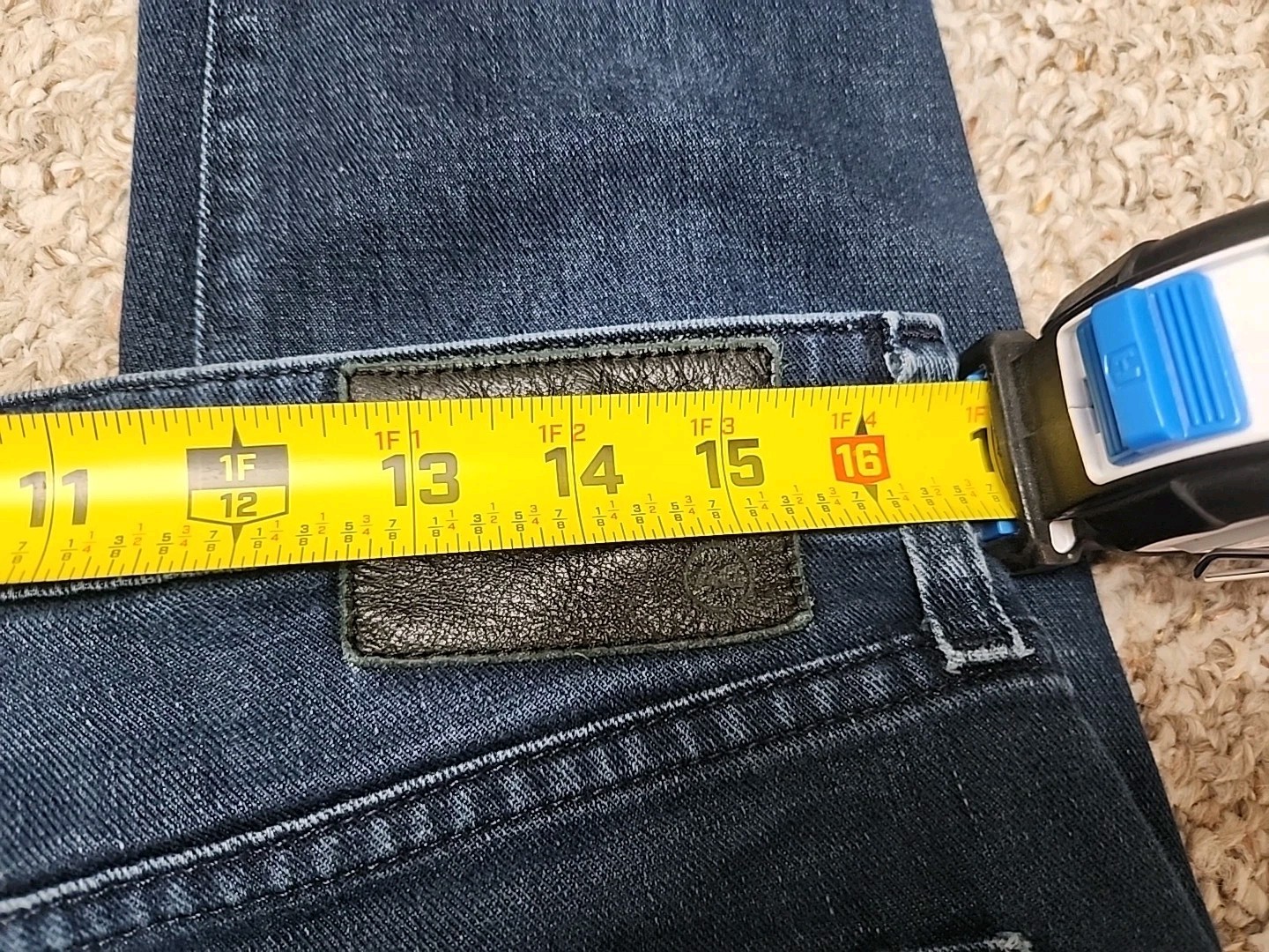 AG Adriano Goldschmied Jeans Mens 34x32 Blue Tellis Modern Slim Denim  thumbnail 13