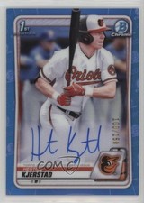 2020 Bowman Draft Chrome Picks Blue Refractor 100/150 Heston Kjerstad Auto 5h0