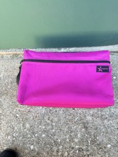 Vintage 1990s Starite Cassette Tape Case Soft Side For 48 Cassettes Neon Pink