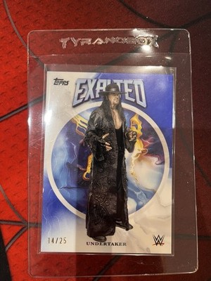 Undertaker 2025 Topps WWE Exalted #4 Blue /25