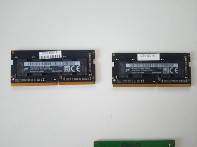 (8GB) 2 x 4GB 1Rx16 PC4-2400T-SC0-11 Micron