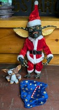 Product Image: NECA Gremlins Christmas Ultimate Santa 7" Stripe & 2.25" Gizmo