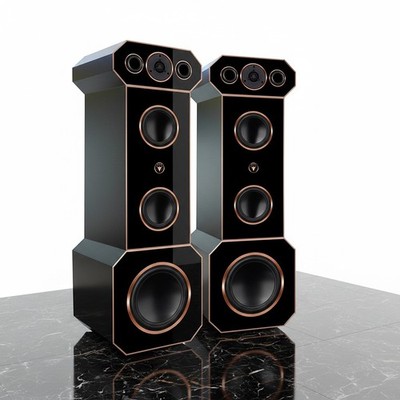 1 Paar imposante High End Hi-Fi Lautsprecher mit Dayton Audio Chassis High Power