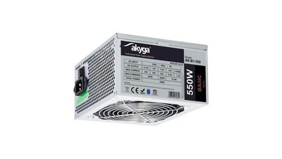 550W ATX P4 PCI-E Netzteil 6+2 Pin 3x SATA 2x Molex AK-B1-550