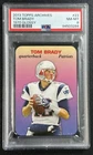TOM BRADY PSA 8 2013 TOPPS ARCHIVES #23 1970 GLOSSY PATRIOTS 3284