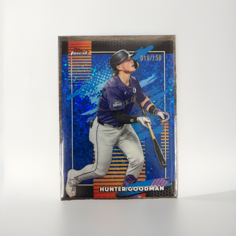 2026 Topps Finest HUNTER GOODMAN Blue Mini Diamond /150 Uncommon