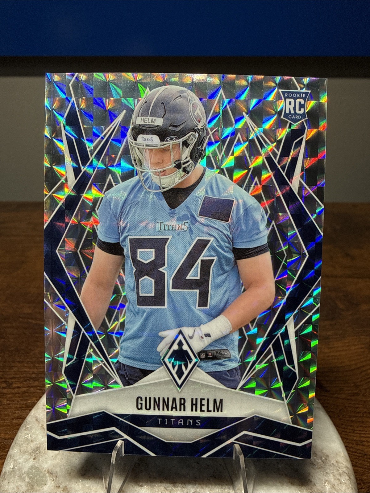 2025 Panini Phoenix - Rookies Gunnar Helm #246 Silver Pyramids (RC)