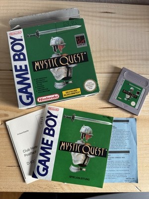Mystic Quest Nintendo Gameboy in OVP mit Anleitung ,speichert