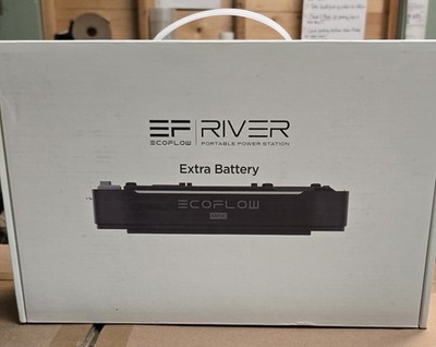 EcoFlow River 600 Portable Power Station EXTRA BATTERY EF4-MXA KIT*NEW SEALED