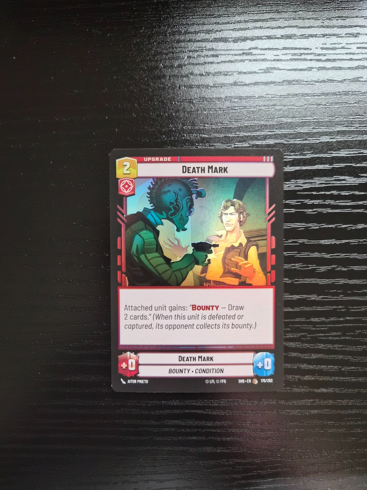 Star Wars Unlimited: Shadows of the Galaxy - Death Mark #176 - FOIL