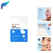 Acne Spot Dots 30 ct - Hydrocolloid Pimple Patches for Face - Absorb Gunk, Pr...