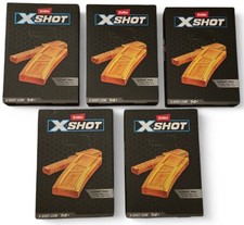 Zuru X-Shot X Shot Pro, 1 Half Clip And 1 Full Clip Clips Only LOT OF 5
