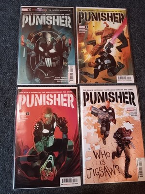 Marvel Comics Punisher Issue 1-4 Complete Limited Series VF/NM Lot Of 4