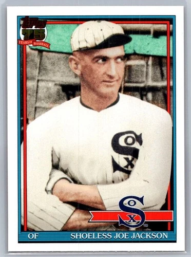 2026 Topps Series 1 Shoeless Joe Jackson Base (RAW)